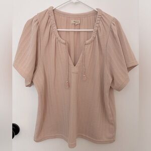 Madewell Top with tassel details